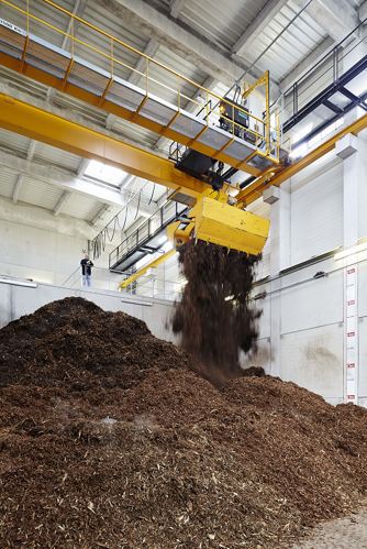 Verlinde hoist plays key role at automated biomass facility