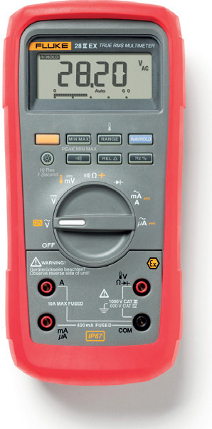 Rugged, intrinsicallysafe digital multimeter