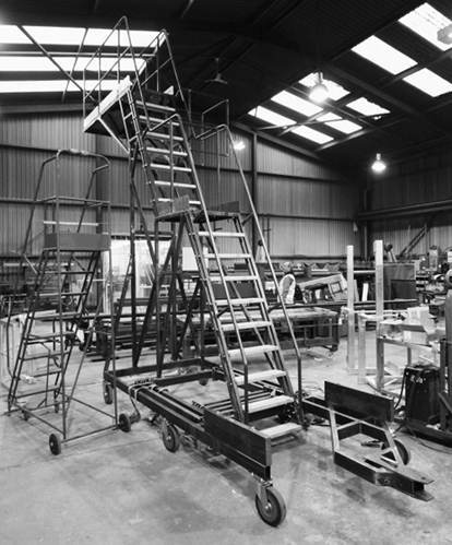 Gigantic bespoke access for railway loading