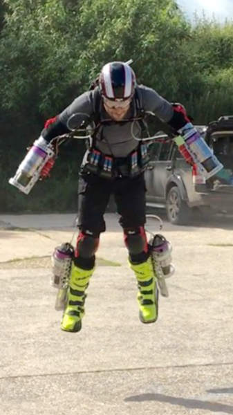Gravity: The human propulsion flight suit