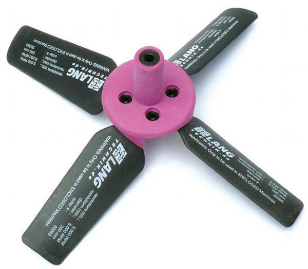 Fan designed to keep machine tools free of swarf