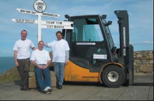 Lands End by truck