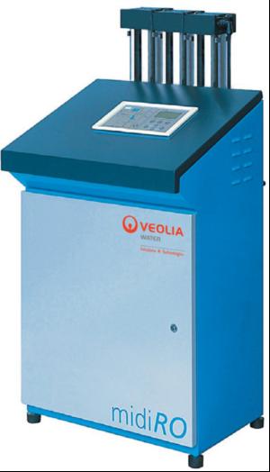 Reverse osmosis unit secures screen role