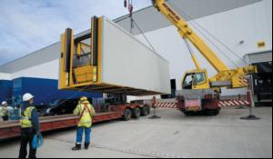 Double deck lift relocation