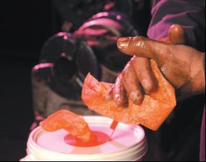Wipe out bacteria