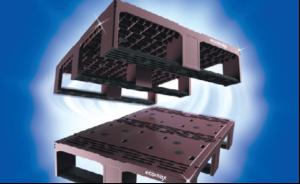 Plastic half pallet