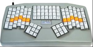 Finger friendly keyboard