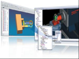 Virtual machining gallery to view