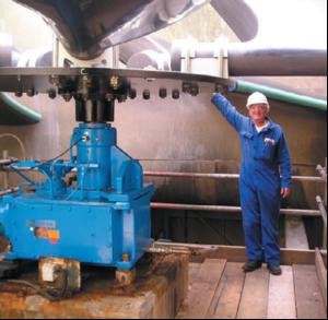 Power station gets new gear units on the quiet