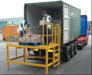 Platform boosts yard safety