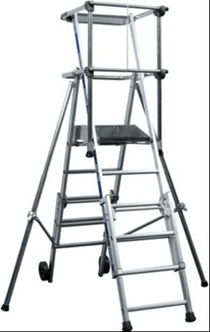 Height adjustable work platform
