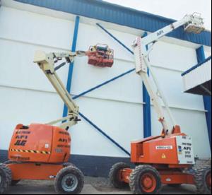 Giving a lift to cladding work