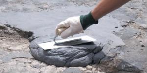 Free pack of repair mortar