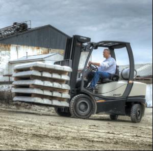 IC forklifts for arduous environments