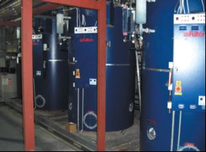 Steam boiler packages
