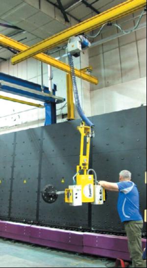 New air lines for glass firm