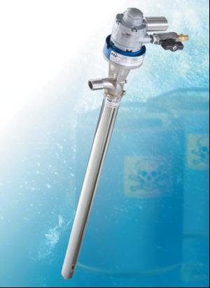 Stainless steel drum emptying pump