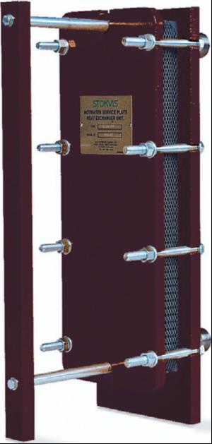 Bare plate heat exchangers