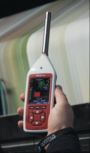Sound level meters on show at A+A