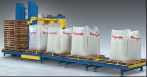 Bulk bag filling line
