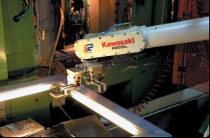 Robot swap aids production