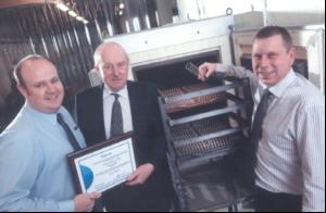 Accreditation for heat treatment