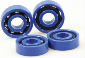 Plastic ball bearings