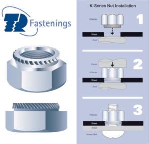 High prevailing torque & pullout resistance
