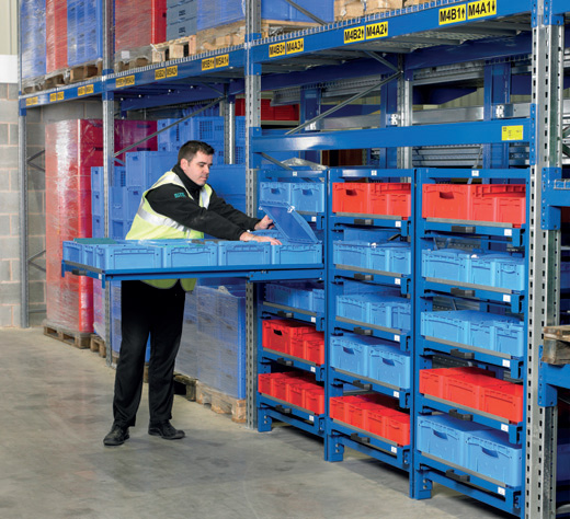Small parts storage