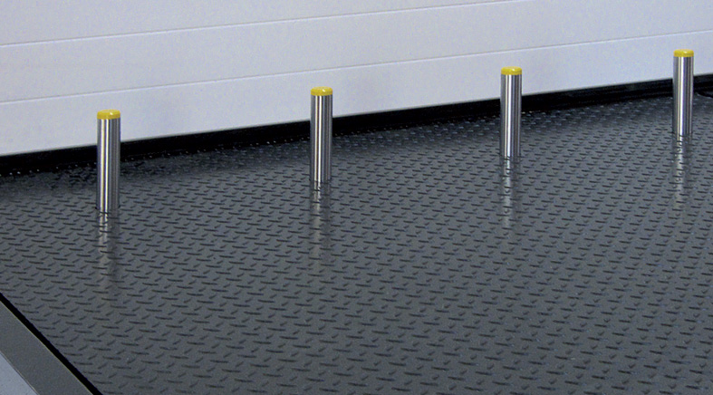 New fork truck barriers