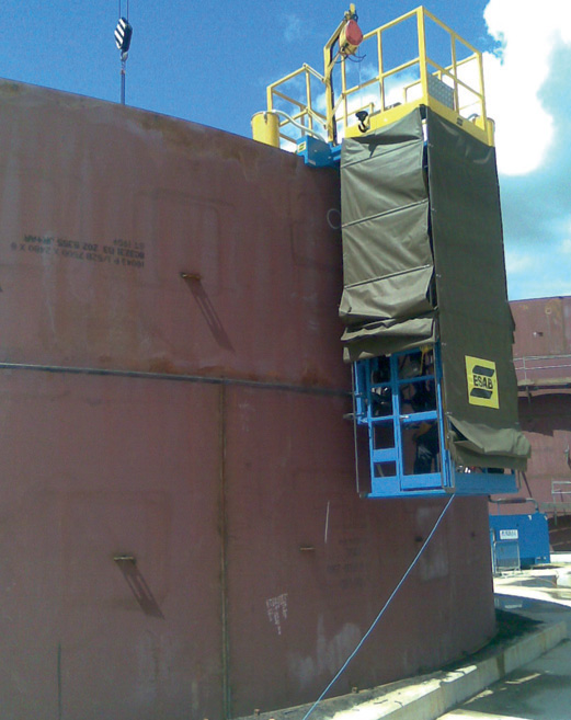 ESAB supplies submerged arc welding (SAW) equipment