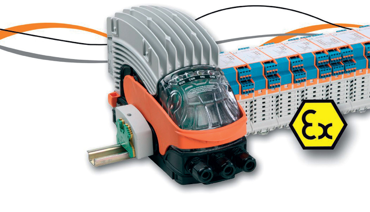 Remote I/O system for ATEX Areas