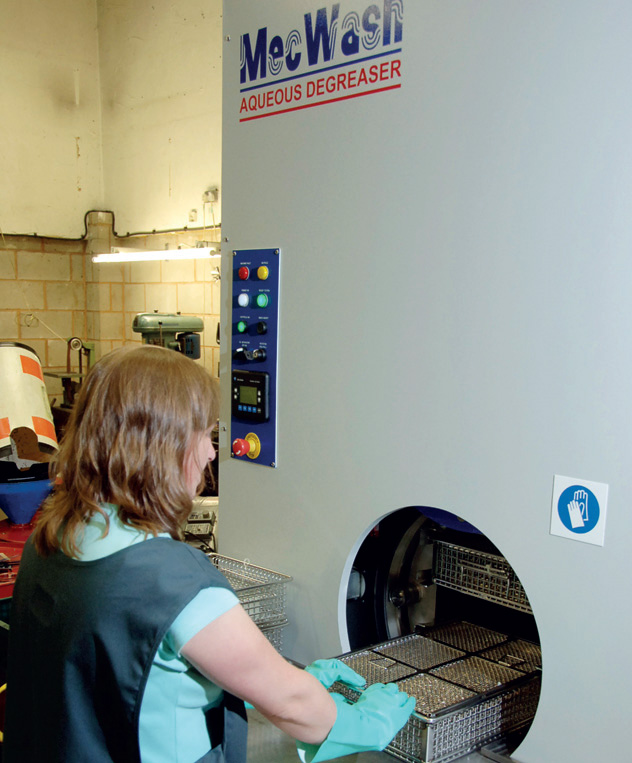 Precision cleaning for complex designs