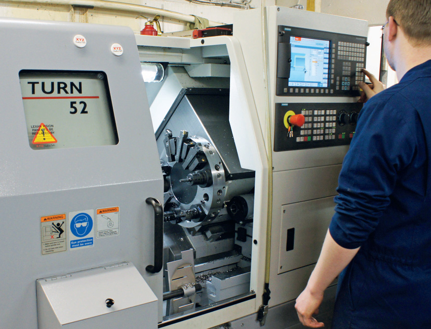 Compact turning centre