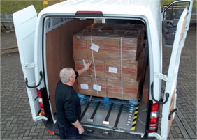 Van loading times reduced