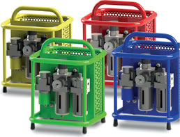 Regulator packs for safe valve operation