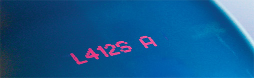 UV-readable ink