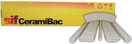 Ceramic backing strip