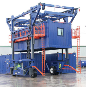 Straddle carrier makes light of complex task