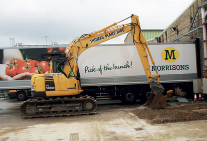 Managing morrisons' extension project