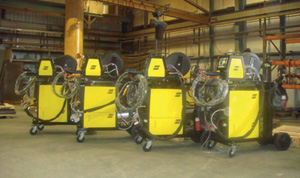 Inverter based welding packages