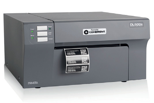 Laser-based label printer
