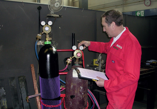 On course for gas inspection safety