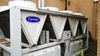 close up of rental chiller