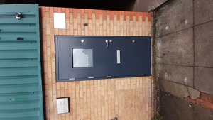 New secure steel doors for Luton Foodbank