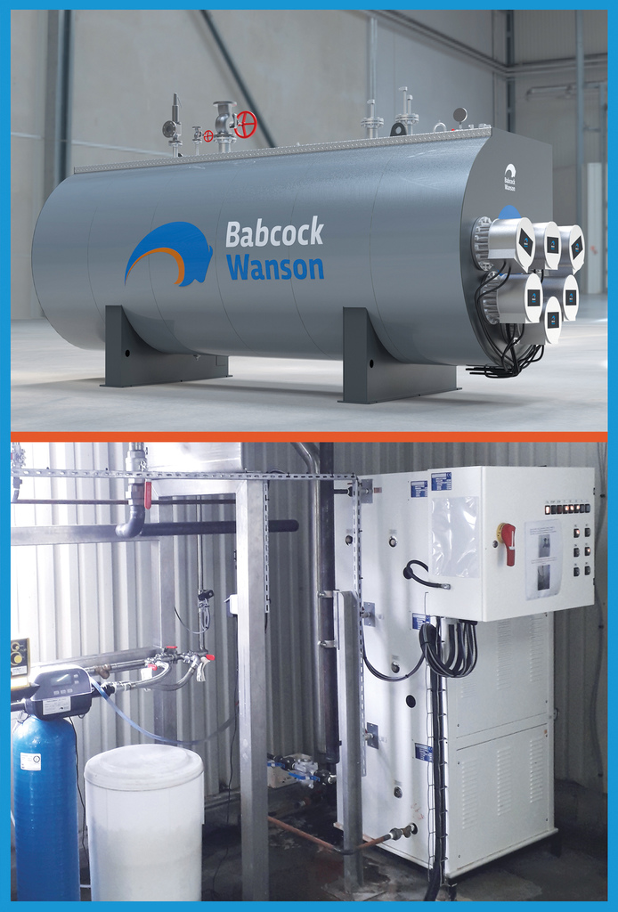 LV Pack 400V or 690V, 3-phase, 50Hz electric steam boiler has models from 600 to 8,400 KG/H. Available with the BW7DAY and NAViNERGY operating system to allow both on site and remote monitoring of operating parameters, for maximum convenience.