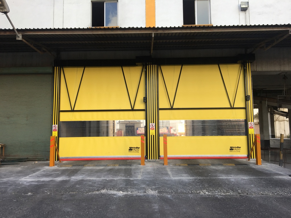 Climate change and the high-speed door