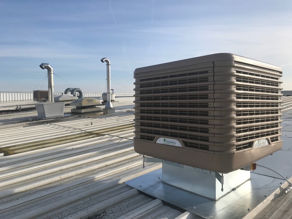 Beat the Heat with EcoCooling: Scalable, Energy-Efficient Factory Cooling