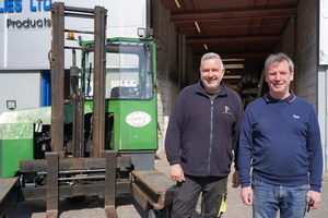 Built to last: The forklift still in daily operation after 28 years