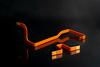 Insulated bus bars formed without coating damage